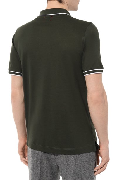 Хлопковое поло KITON, арт. UK1267, фото 4