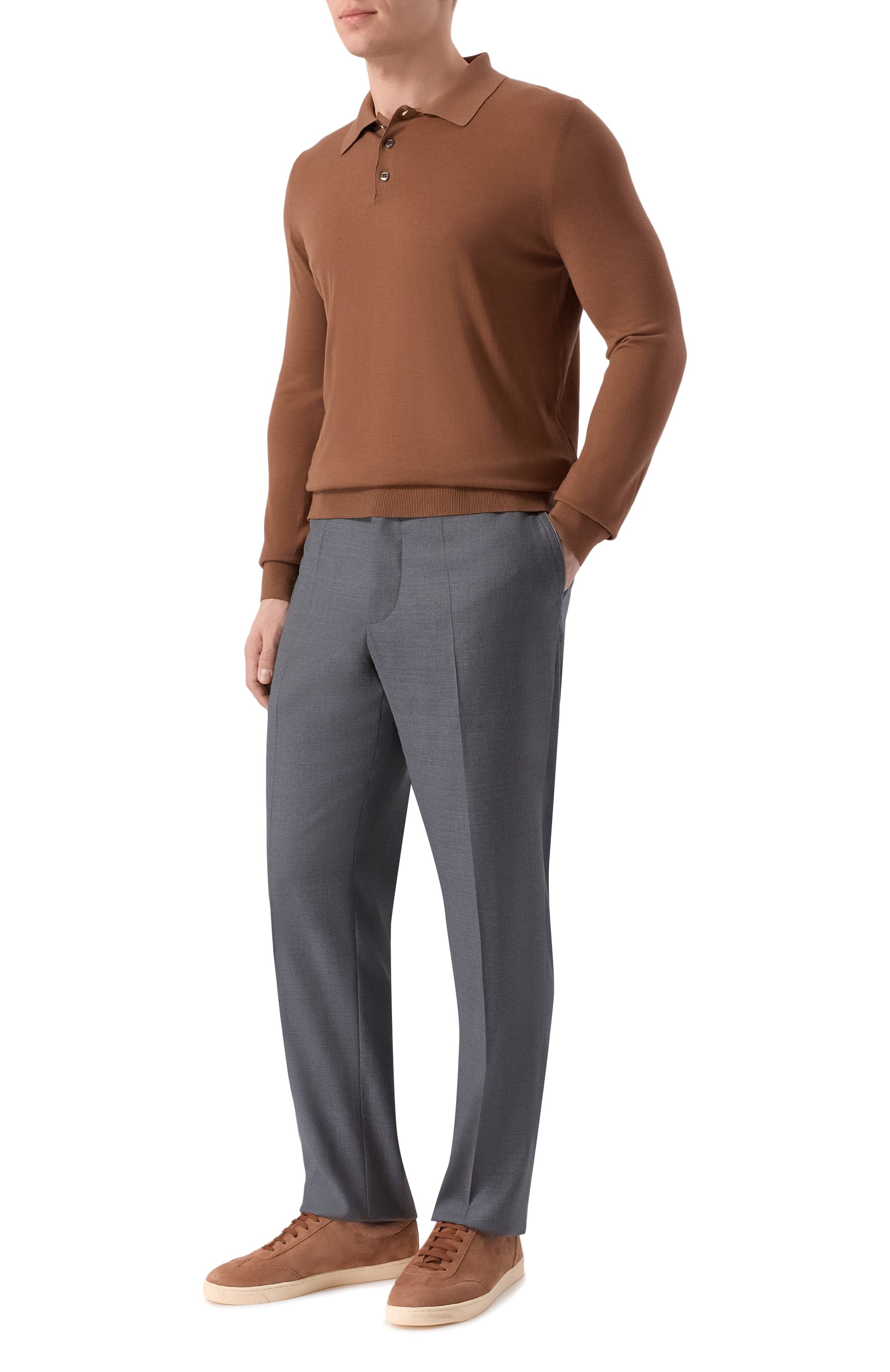 Шерстяное поло ZILLI, арт. KBP001M0202VLIP00, фото 2