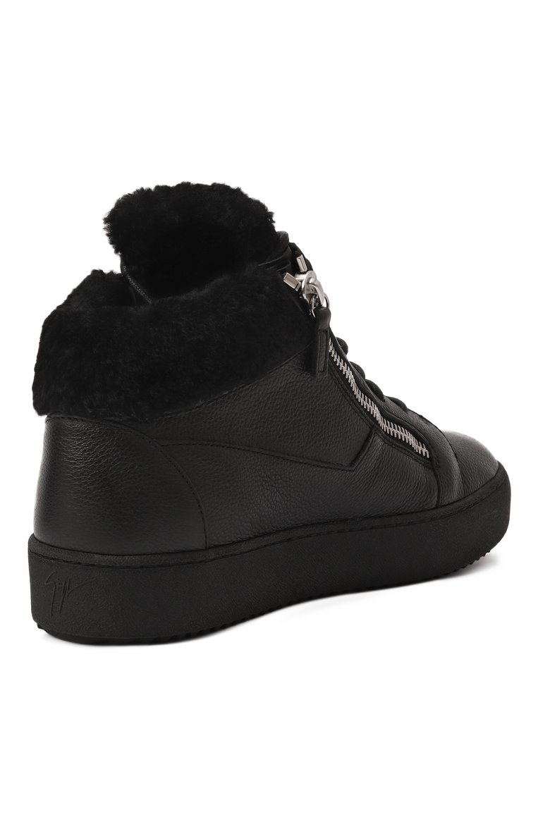Кожаные кеды kriss GIUSEPPE ZANOTTI DESIGN, арт. RU10000/001_, фото 5