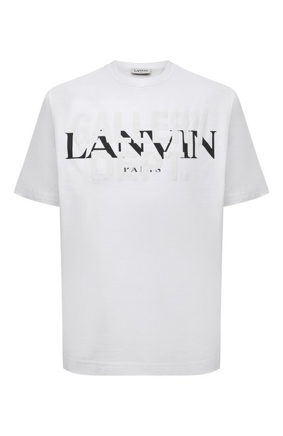 Хлопковая футболка lanvin x gallery dept  LANVIN, арт. RU-TS0005-J091-E21, фото 1