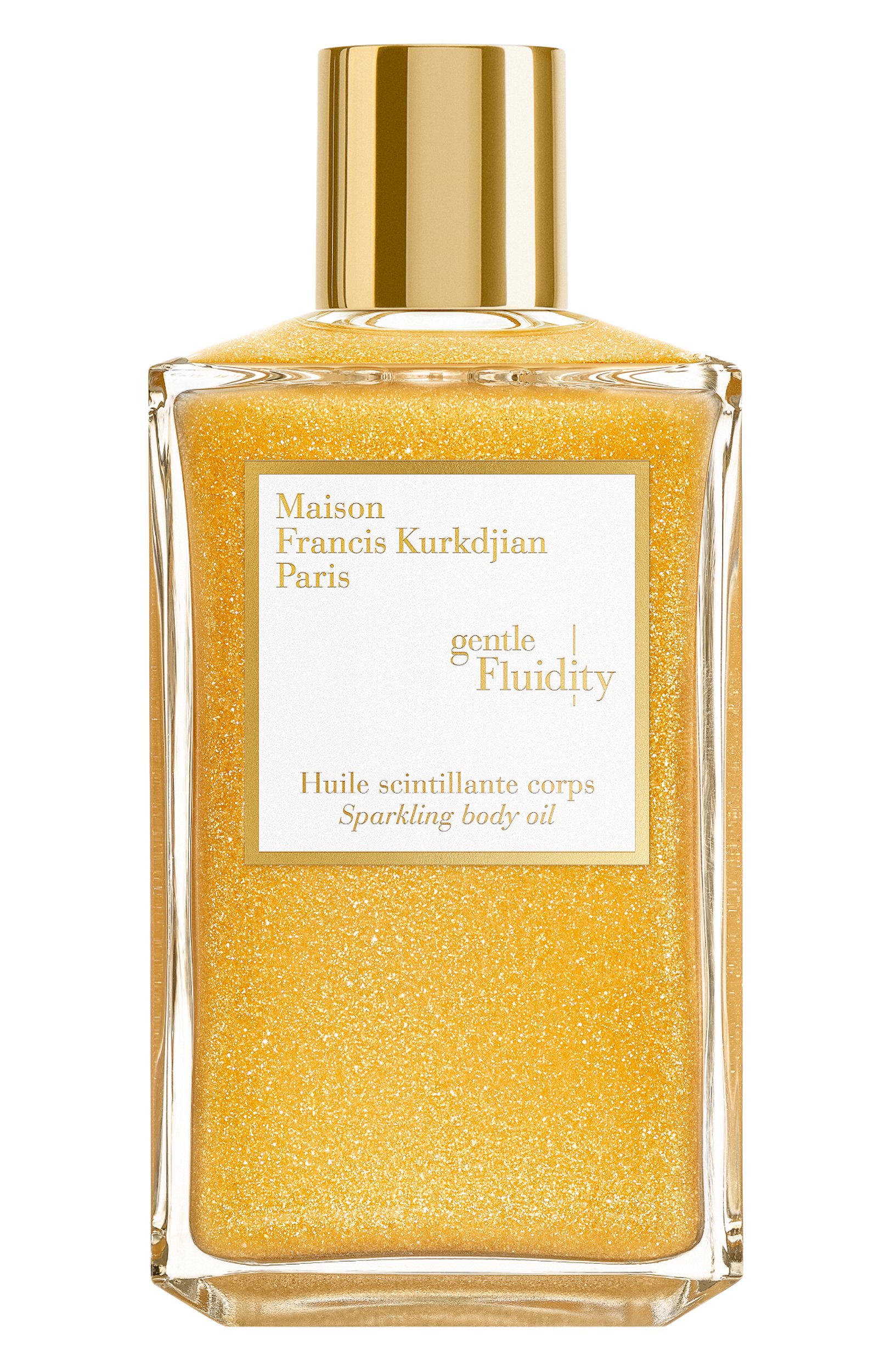 Мерцающее масло для тела gentle fluidity gold (200ml) MAISON FRANCIS KURKDJIAN бесцветного цвета по цене 21000 руб., арт. RA97286, фото 1 Мерцающее масло для тела gentle fluidity gold (200ml) MAISON FRANCIS KURKDJIAN, арт. RA97286, фото 1
