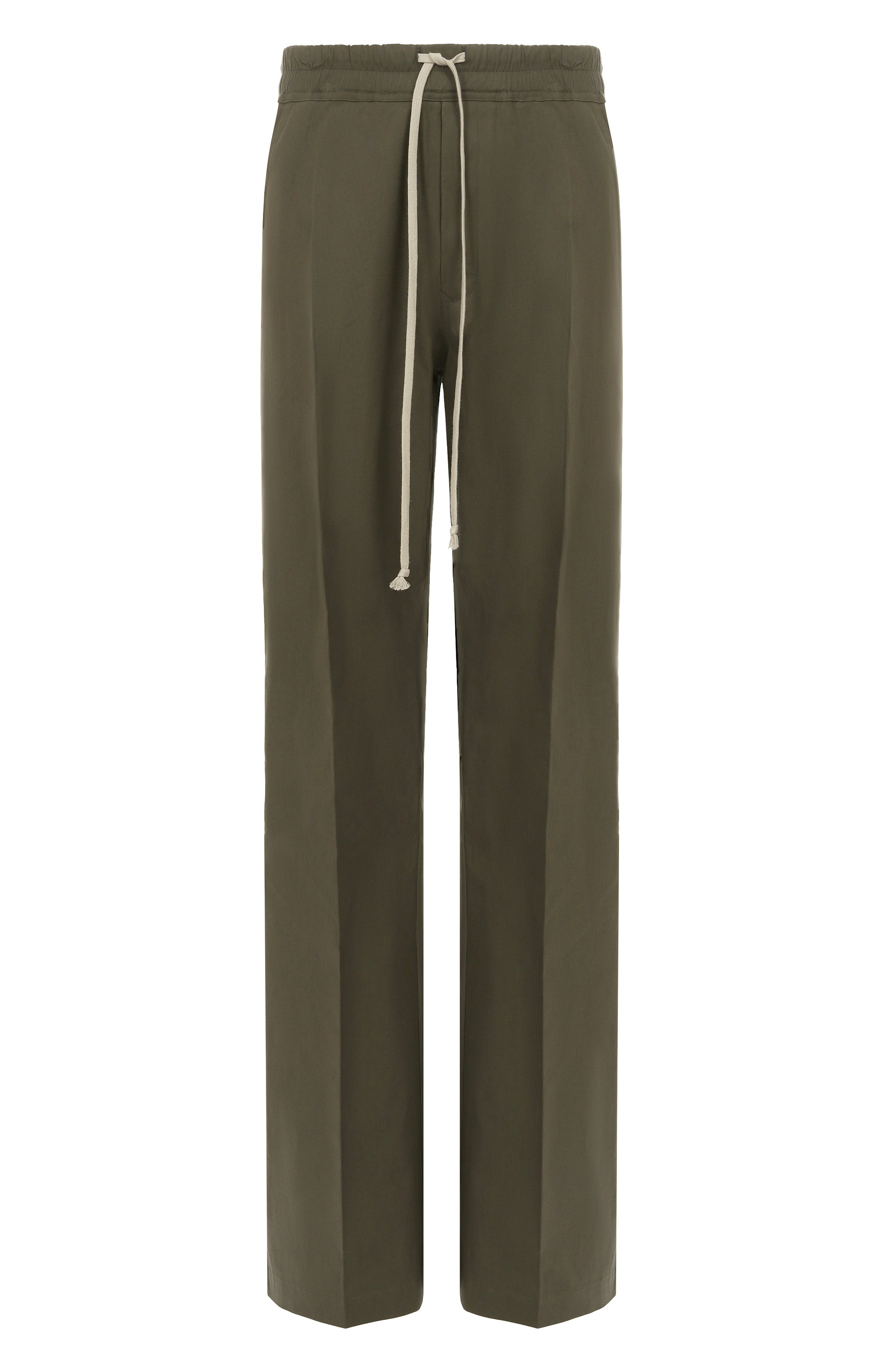 Хлопковые брюки RICK OWENS, арт. RU02E1378/TE, фото 1