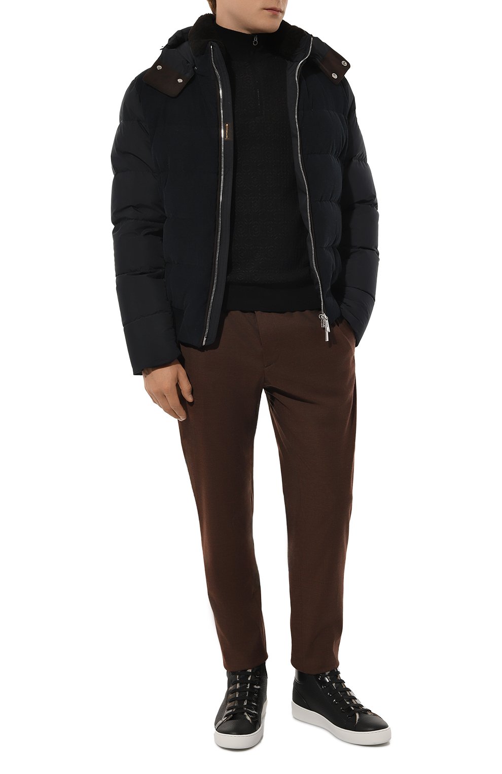 Джемпер из шерсти и шелка STEFANO RICCI, арт. KE06006AL1/E24302, фото 2