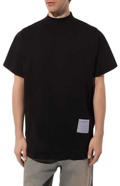 Хлопковая футболка BALENCIAGA, арт. 739028/TPVN4, фото 3