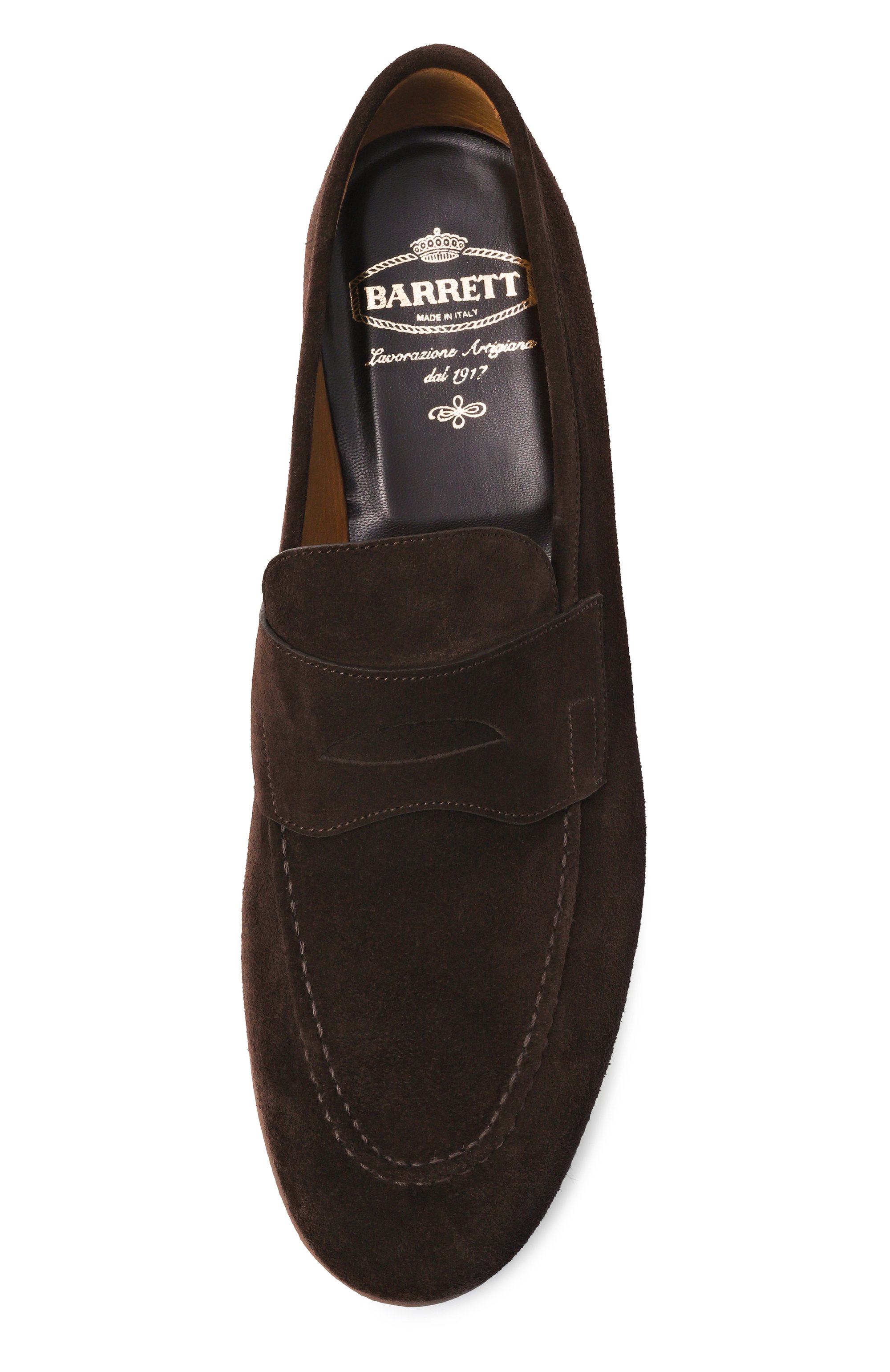 Замшевые пенни-лоферы BARRETT, арт. 221U021.3/LIGHT CASHEMERE, фото 6