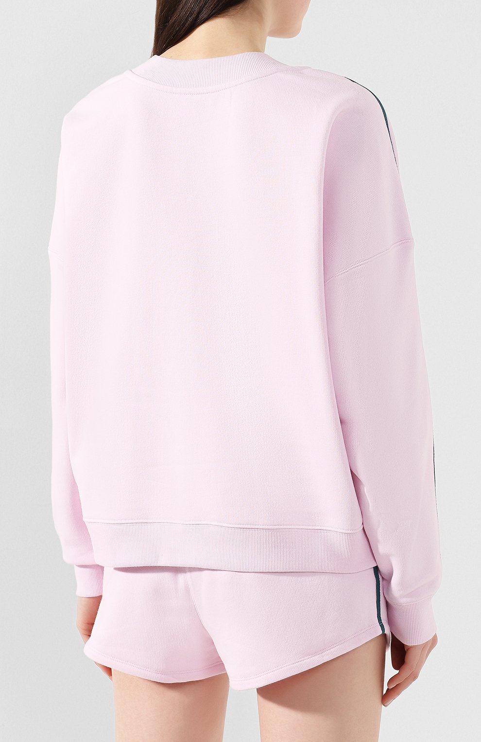 Хлопковый свитшот CALVIN KLEIN розового цвета по цене 7330 руб., арт. QS6187E, фото 4 Хлопковый свитшот CALVIN KLEIN, арт. QS6187E, фото 4