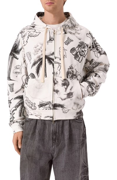 Хлопковая толстовка DIEGO VENTURINO, арт. DVFLZA0, фото 3