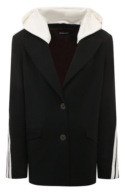 Шерстяной жакет WHO_AM, арт. FJ2-SV231-BLK, фото 1