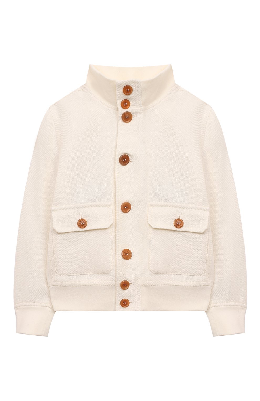 Бомбер изо льна и шерсти BRUNELLO CUCINELLI, арт. BW4820956A, фото 1