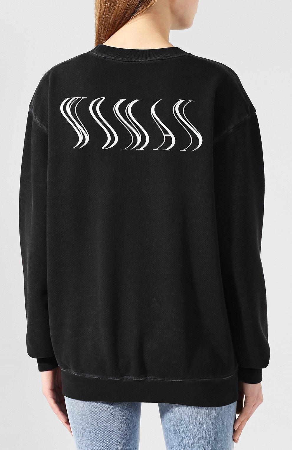Хлопковый свитшот OFF-WHITE, арт. 0WBA026F19F300551001, фото 4