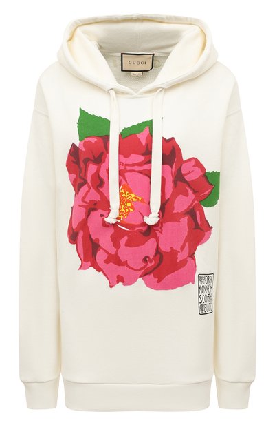 Женский хлопковое худи gucci x ken scott GUCCI, арт. 615061 XJDC8