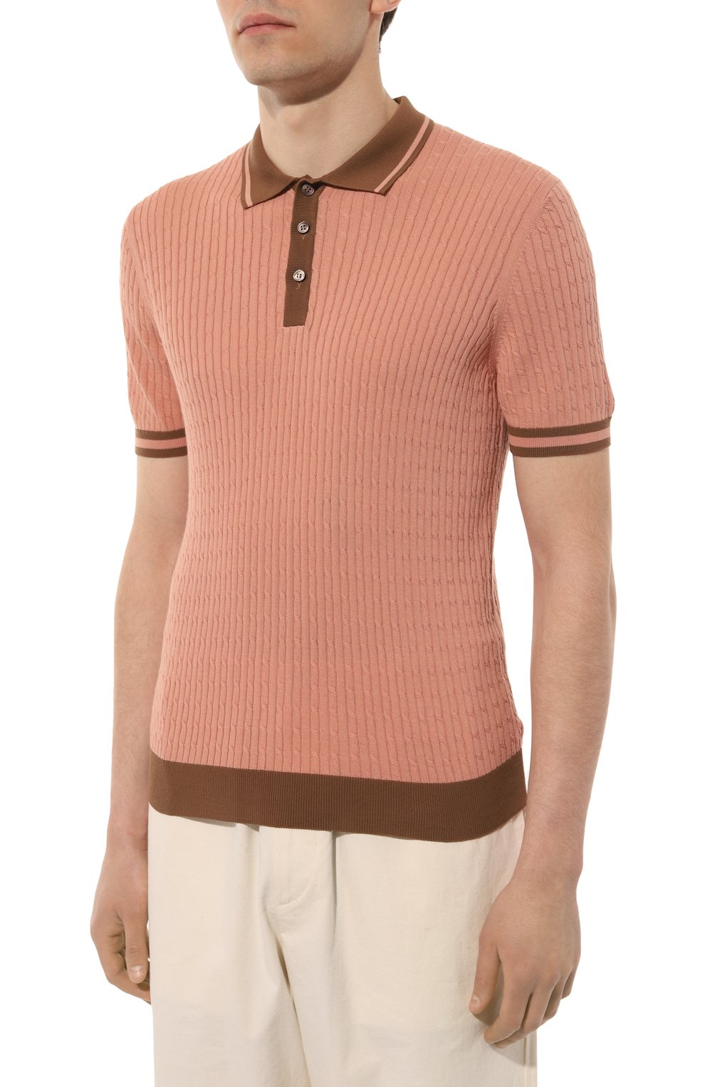 Хлопковое поло GRAN SASSO, арт. 57113/20625, фото 3