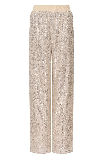 Женские брюки с отделкой пайетками BOSS ORANGE, арт. 50548327