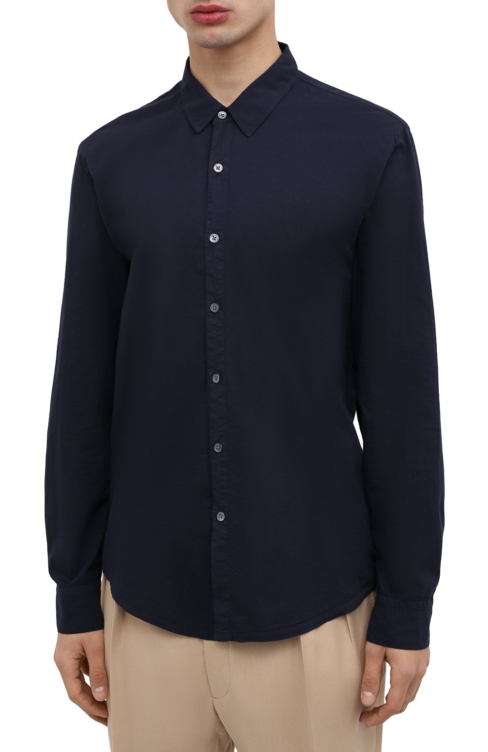 Хлопковая рубашка JAMES PERSE, арт. MLC3408, фото 3