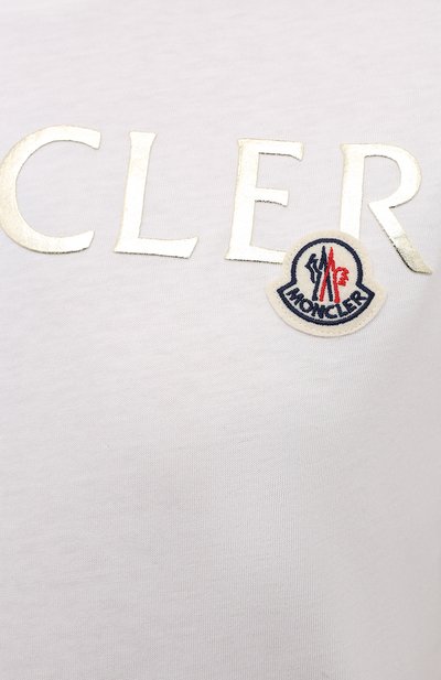 Хлопковая футболка MONCLER, арт. G1-093-8C715-10-V8094, фото 5