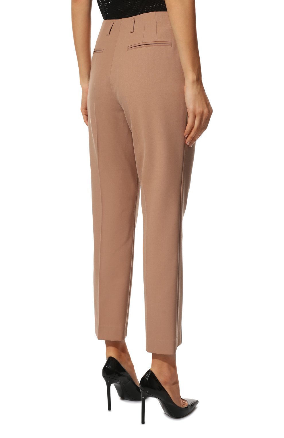 Брюки DRIES VAN NOTEN бежевого цвета по цене 56300 руб., арт. 221-010926-4036, фото 4 Брюки DRIES VAN NOTEN, арт. 221-010926-4036, фото 4