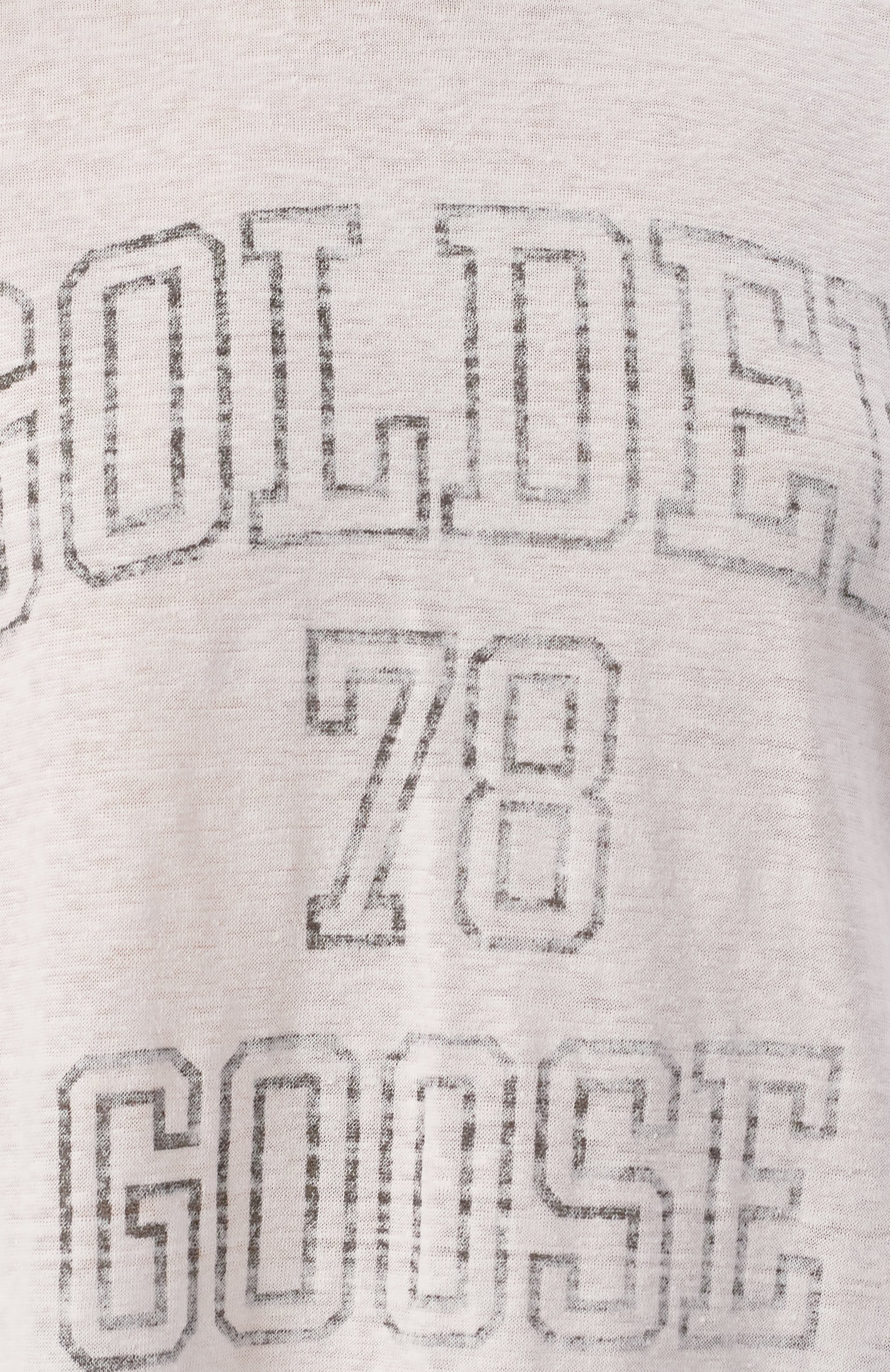 Льняная футболка GOLDEN GOOSE DELUXE BRAND, арт. GWP01874.P001891, фото 6