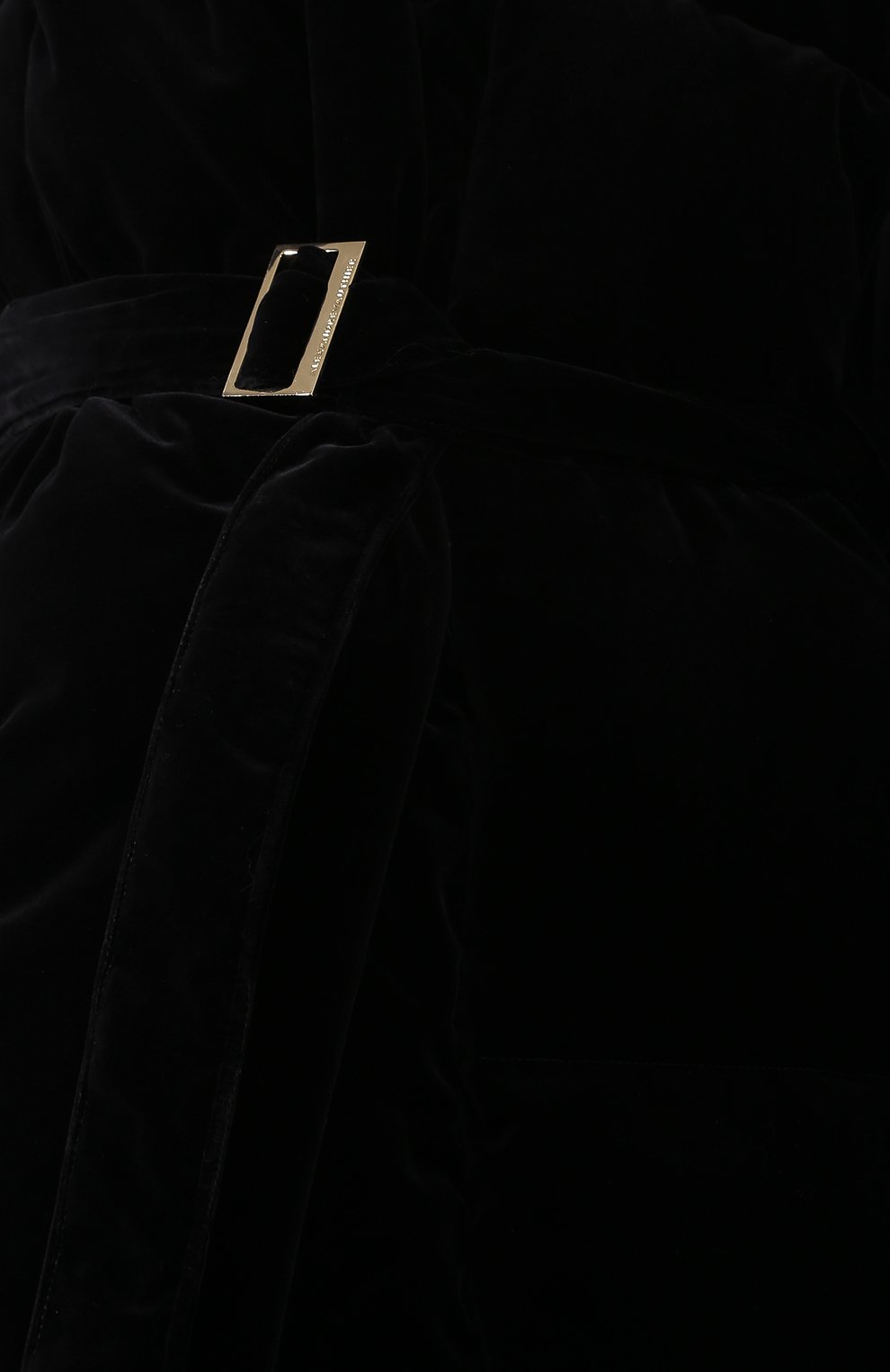 Бархатный пуховик с поясом ALEXANDRE VAUTHIER, арт. 183C0A702 0383, фото 5