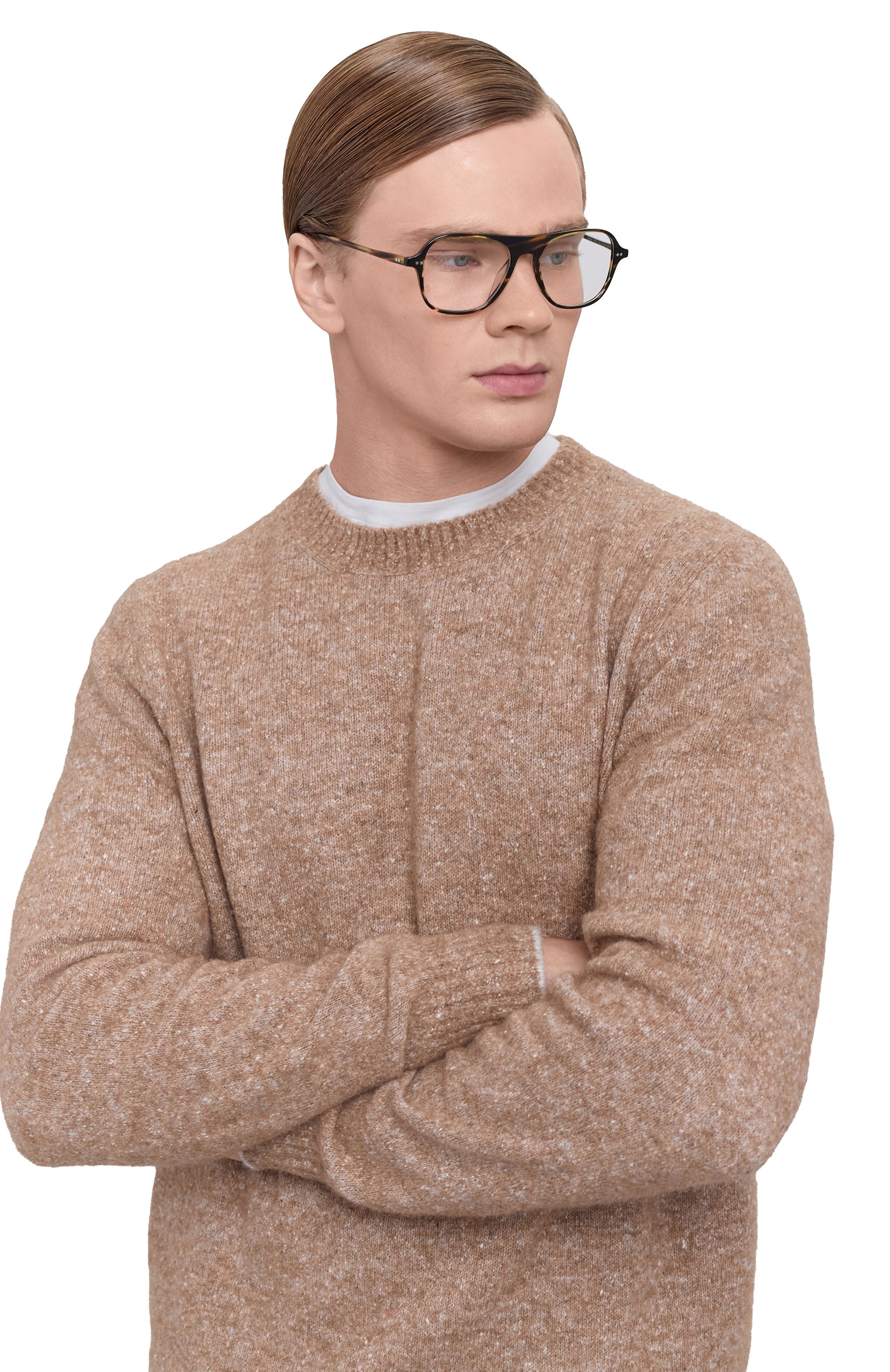 Оправа OLIVER PEOPLES коричневого цвета по цене 46950 руб., арт. 5439U-1003, фото 2 Оправа OLIVER PEOPLES, арт. 5439U-1003, фото 2