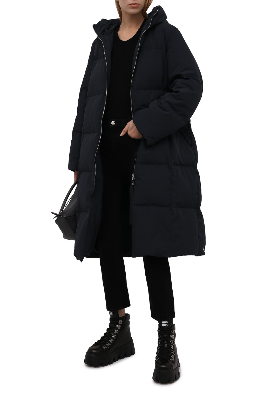 Кожаные ботинки MIU MIU, арт. 5T578D/070, фото 2