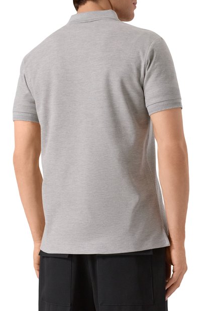 Хлопковое поло BURBERRY, арт. 8099168, фото 4