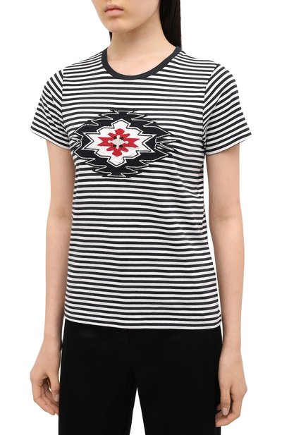 Хлопковая футболка POLO RALPH LAUREN, арт. 211800451, фото 3