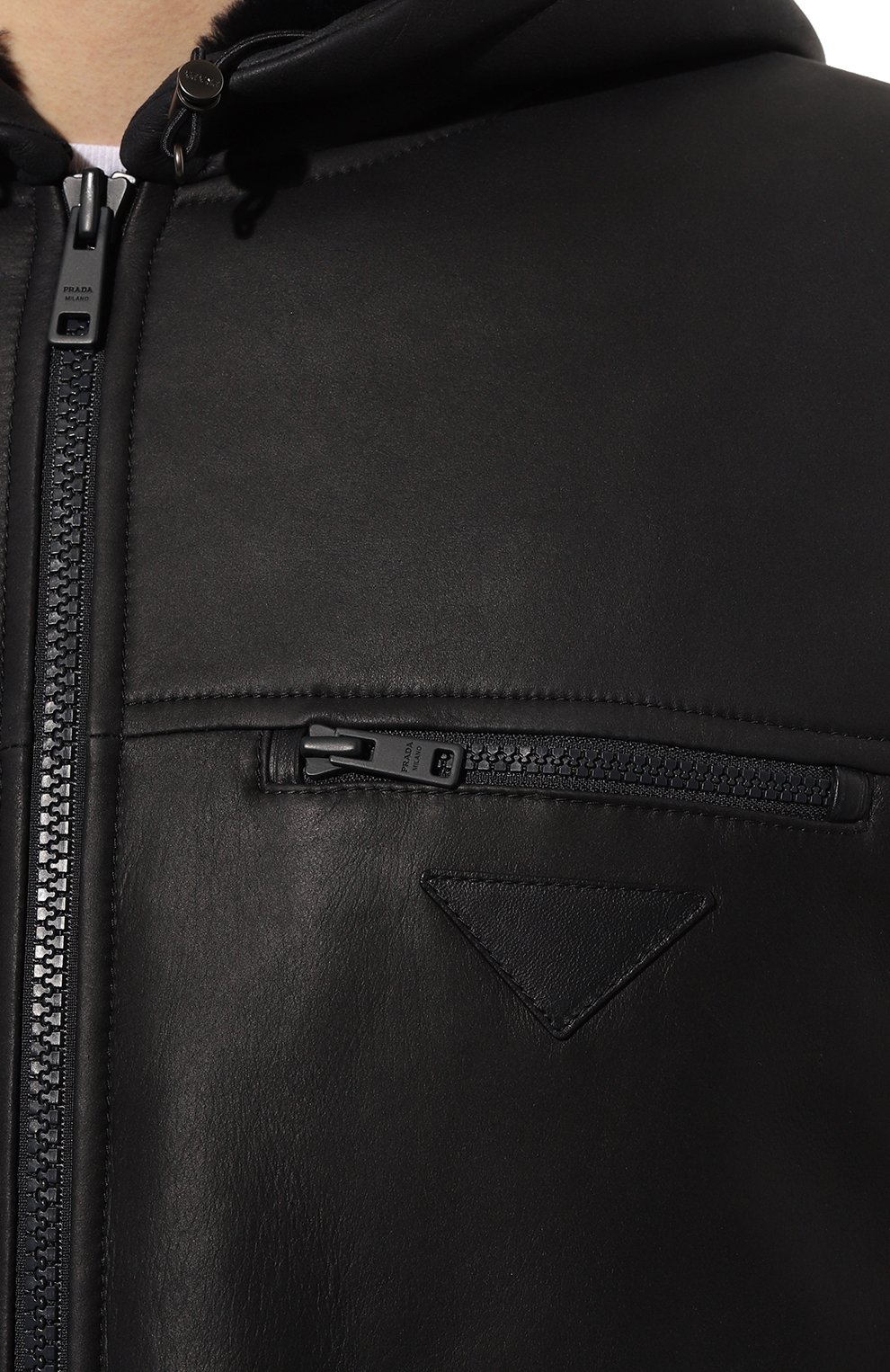 Дубленка из овчины PRADA, арт. UPW286-1H44-F0008, фото 5