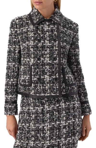 Твидовый жакет DOLCE & GABBANA, арт. F27FWT/FQZAF, фото 3