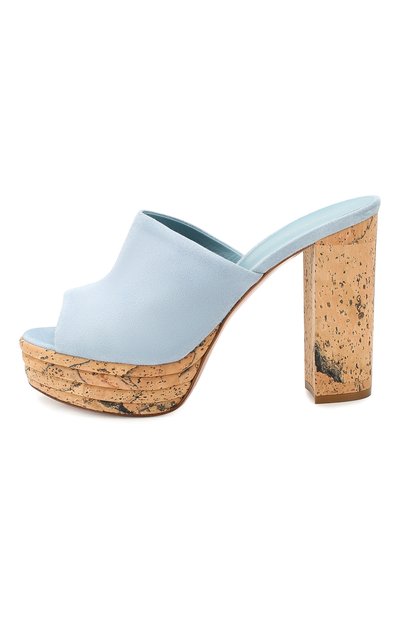 Замшевые мюли LE SILLA, арт. 9314Q070R7PPP0W, фото 3