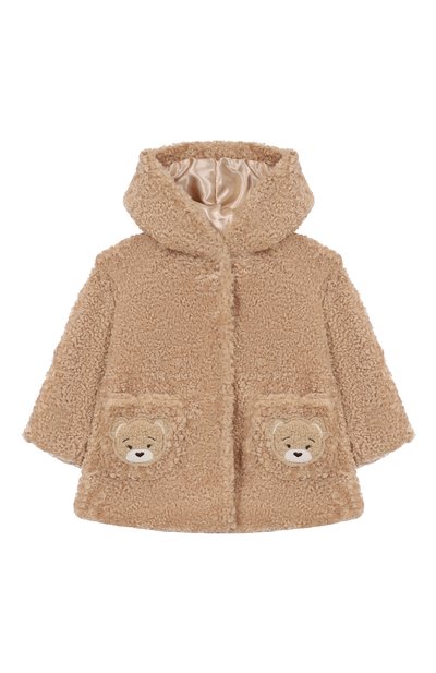 Пальто из экомеха MONNALISA, арт. 39F103