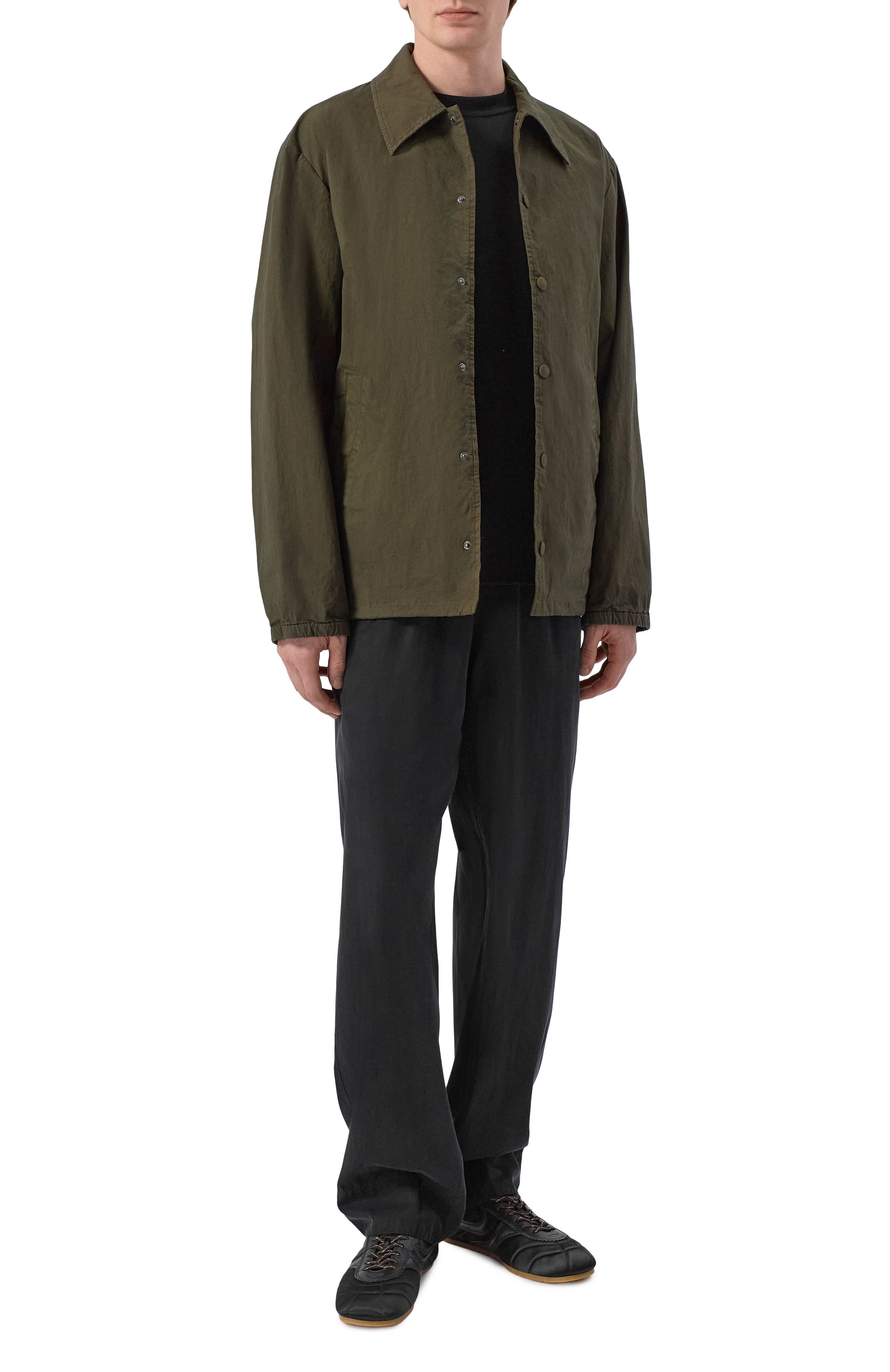 Хлопковая куртка-рубашка DRIES VAN NOTEN, арт. 020576/3321, фото 2