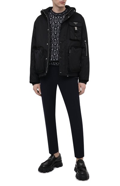 Свитер из шерсти и кашемира PRADA, арт. UMB258-1ZJ0-F057L-212, фото 2