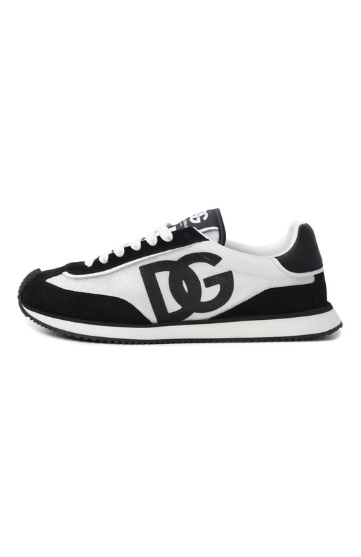 Комбинированные кроссовки DG Cushion Dolce & Gabbana CS2288/A5355 Чёрно-белый  CS2288/A5355 Фото 3