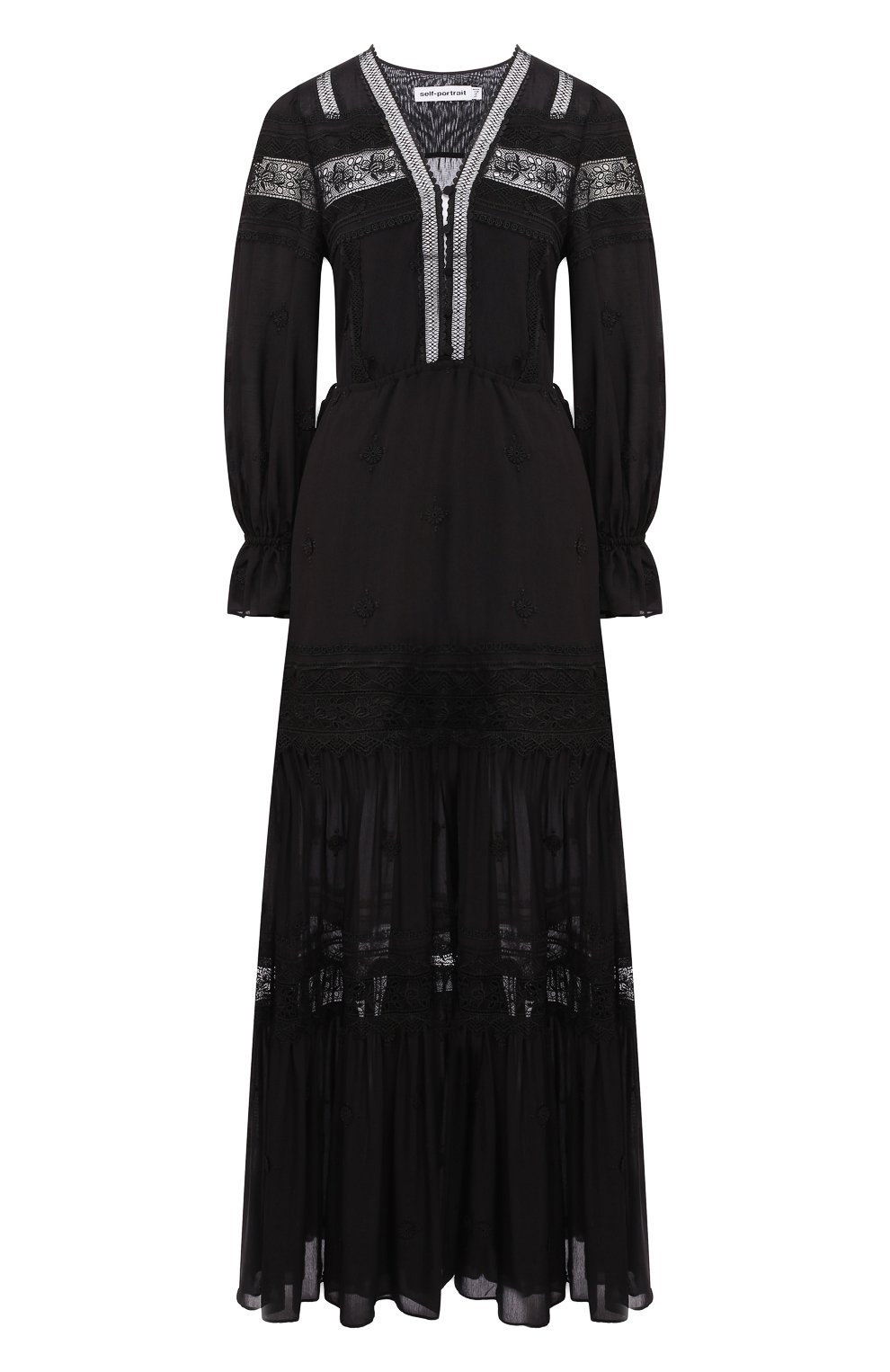 Платье-макси SELF-PORTRAIT, арт. SP21-063B, фото 1