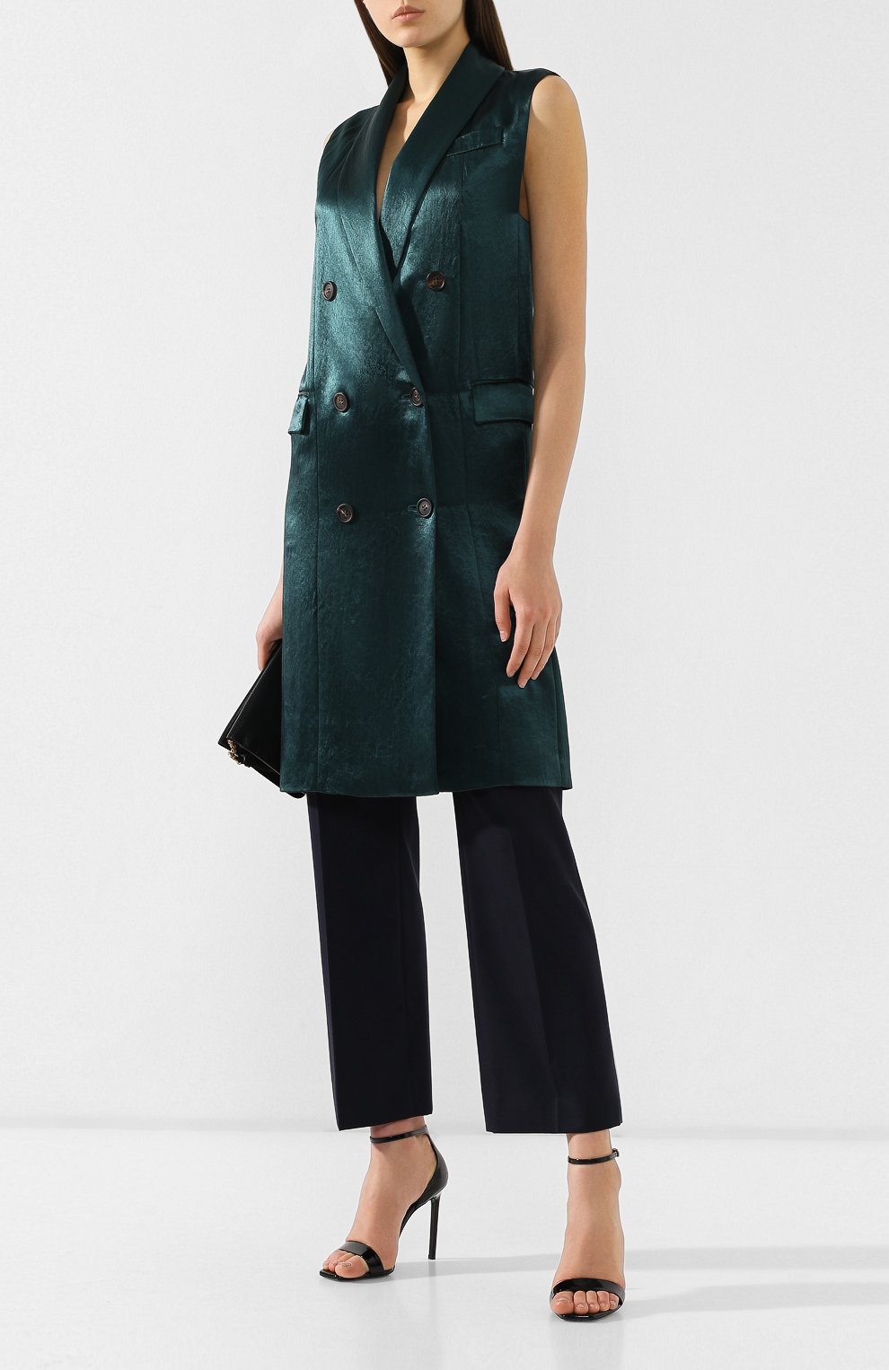 Двубортный жилет BRUNELLO CUCINELLI, арт. MF5749269, фото 2