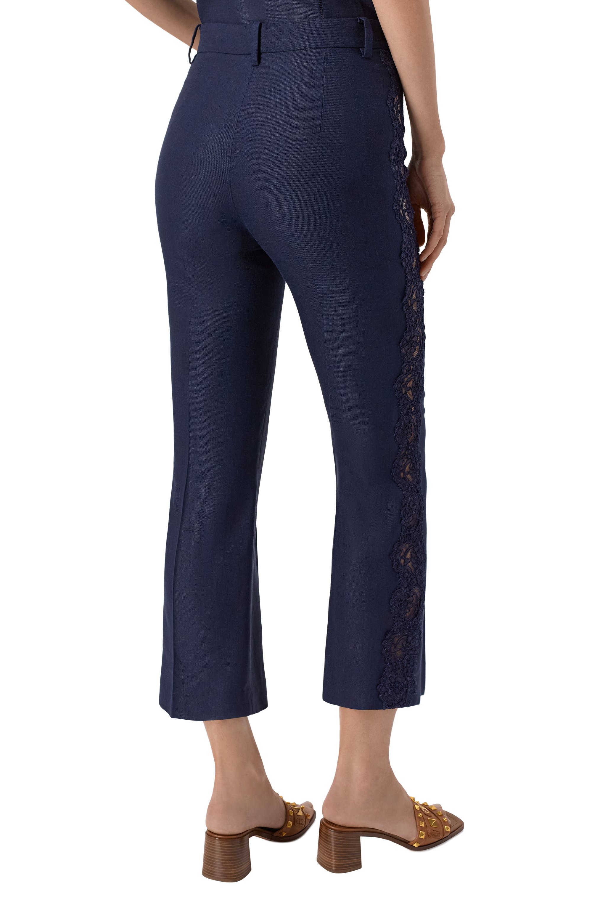 Брюки изо льна и шелка MVST, арт. 25E/X2P/0/B022/5546, фото 4