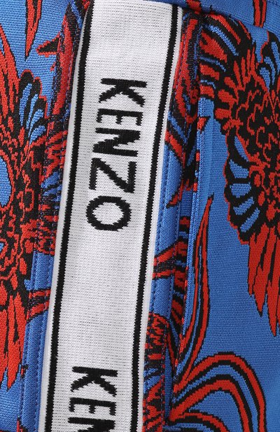 Шорты с эластичным поясом KENZO синего цвета по цене 16550 руб., арт. 2PA703930, фото 5 Шорты с эластичным поясом KENZO, арт. 2PA703930, фото 5