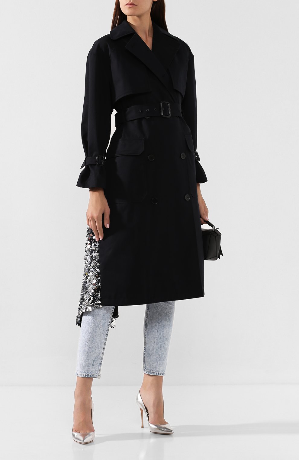 Хлопковый тренч MSGM, арт. 2741MDC19X 195613, фото 2