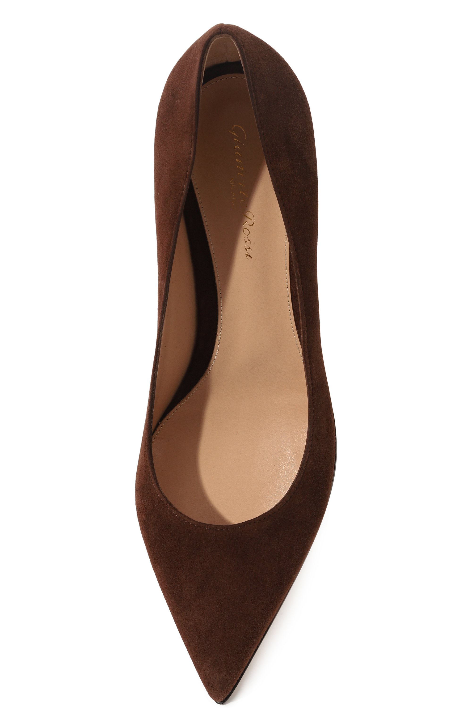 Замшевые туфли piper GIANVITO ROSSI, арт. G22171.45RIC.CAMBR0W, фото 6