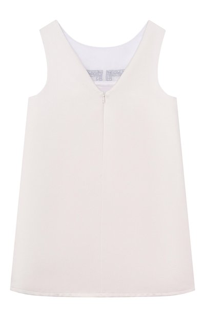 Платье ELISABETTA FRANCHI LA MIA BAMBINA молочного цвета по цене 38800 руб., арт. EFAB6600/RA016_001, фото 2 Платье ELISABETTA FRANCHI LA MIA BAMBINA, арт. EFAB6600/RA016_001, фото 2