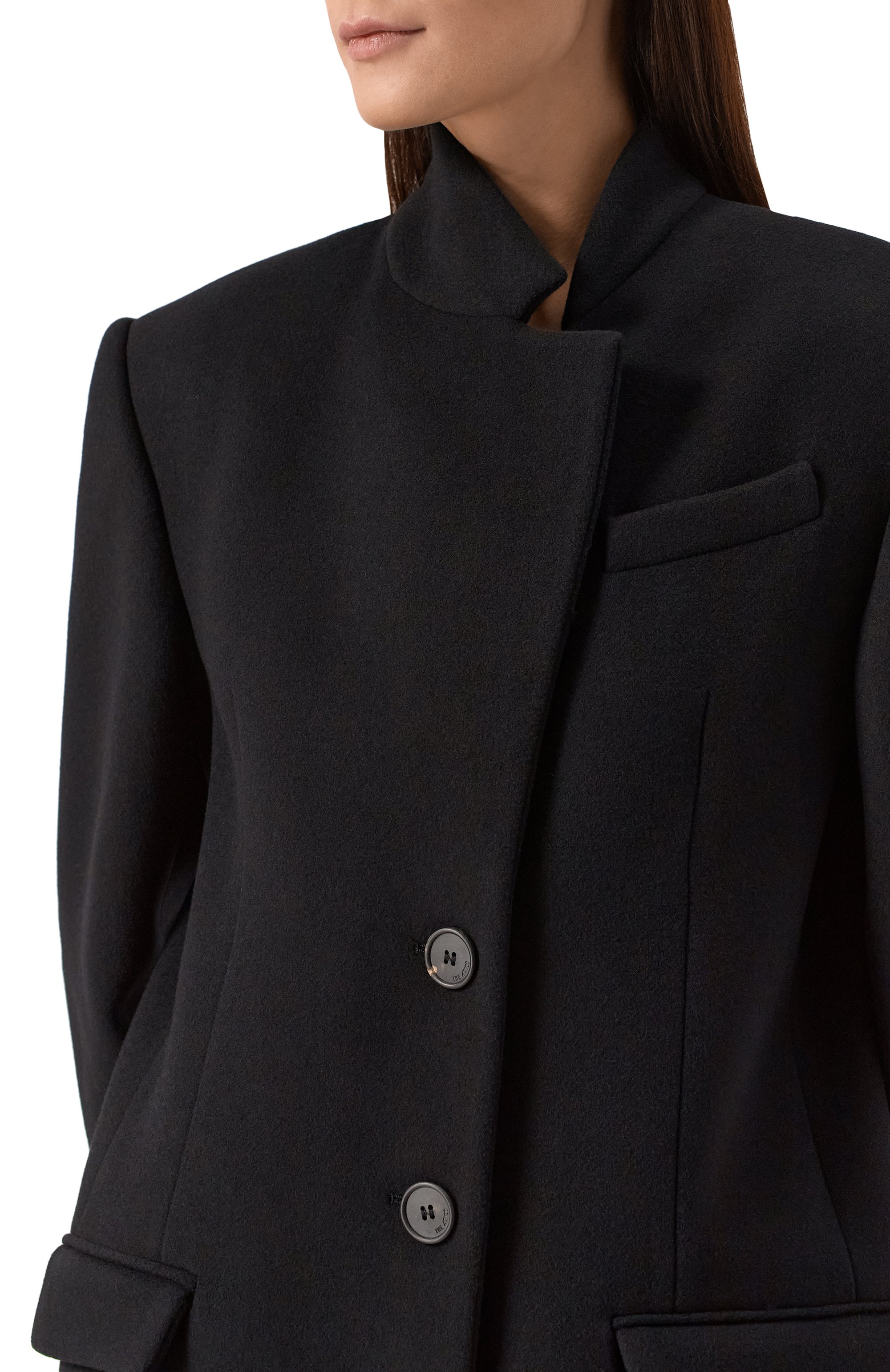 Шерстяное пальто THE ATTICO, арт. 250WCC00081/WWV058AA, фото 5