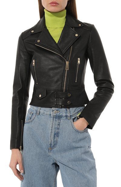 Кожаная куртка PINKO, арт. 100267-Y6WL, фото 3