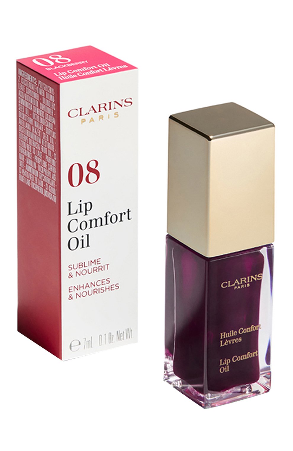 Масло-блеск для губ lip comfort oil 08, 7 мл (7ml) CLARINS, арт. 80046564, фото 5