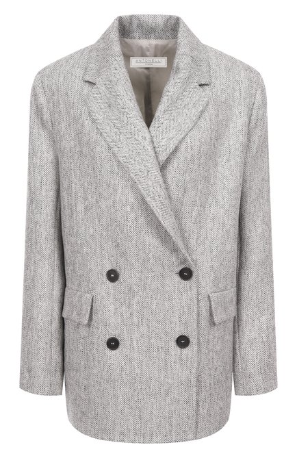 Женский жакет из шерсти и вискозы ANTONELLI FIRENZE, арт. M3452P/895C