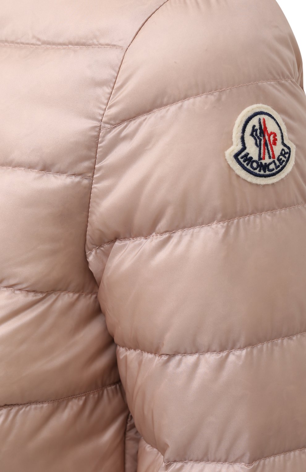 Пуховая куртка MONCLER светло-бежевого цвета по цене 69950 руб., арт. G1-093-1A101-00-53048, фото 5 Пуховая куртка MONCLER, арт. G1-093-1A101-00-53048, фото 5