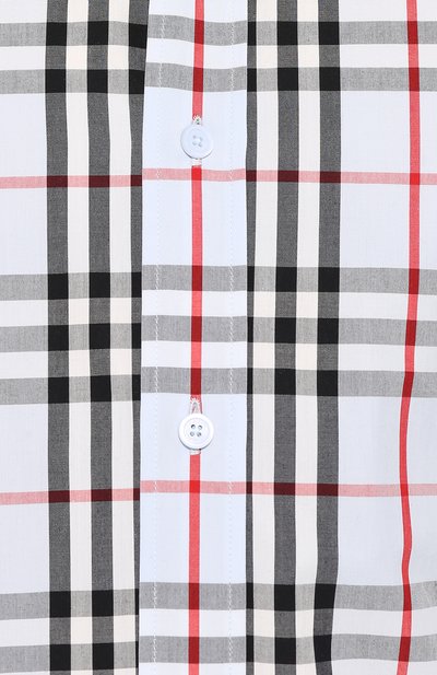Хлопковая рубашка BURBERRY, арт. 4549275, фото 5