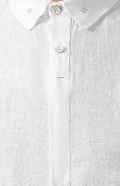 Льняная рубашка TRANSIT, арт. CFUTRHY340, фото 5