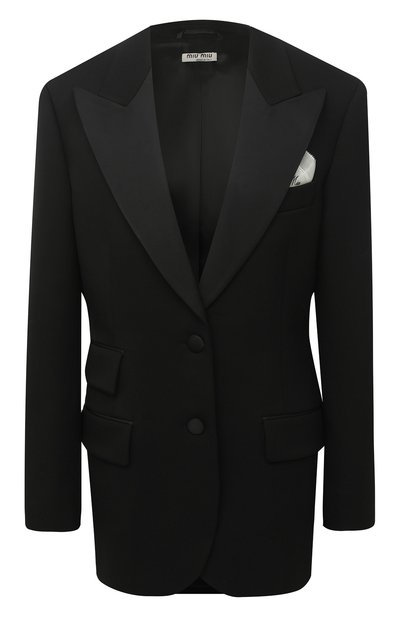 Шерстяной жакет MIU MIU, арт. MH1628-1R1-F0002, фото 1