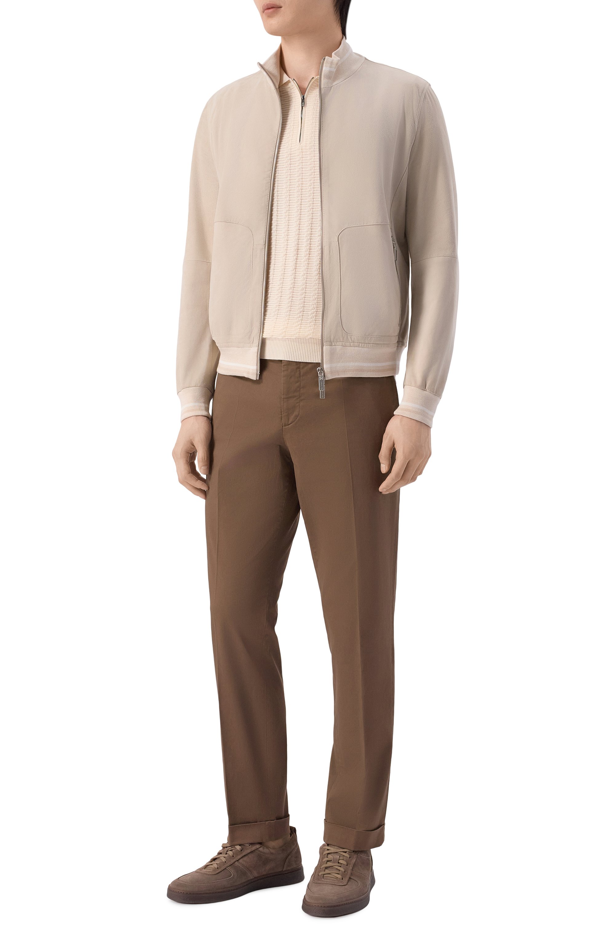 Замшевый бомбер GIMO'S, арт. 6S20.1.053.52/PA, фото 2