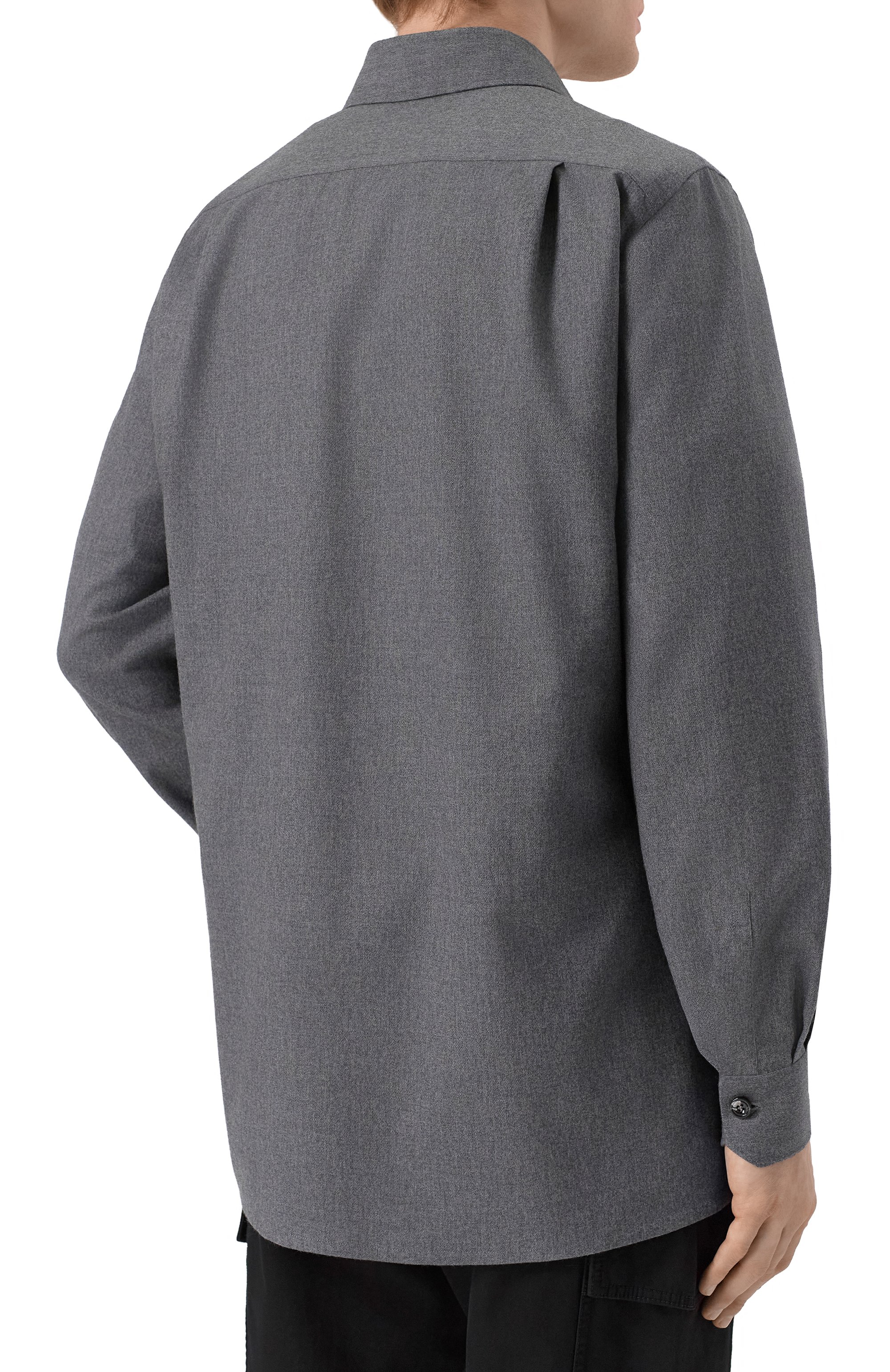 Шерстяная рубашка KITON, арт. UMC016K0124G02, фото 4